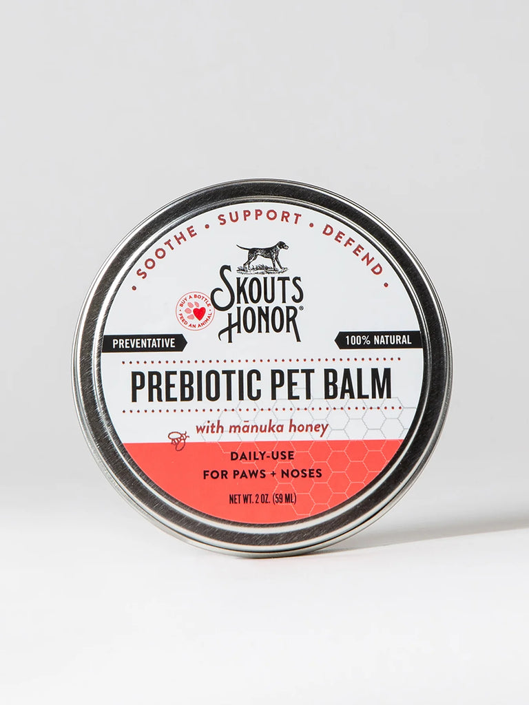 SKOUT'S HONOR - Baume pour patte & museau avec prébiotique 2oz. Bêtes Gourmandes, boutique spécialisée alimentation, éducation et sports pour chiens à Québec.