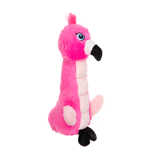 GROWL - Peluche flamand rose. Bêtes Gourmandes, boutique spécialisée alimentation, éducation et sports pour chiens à Québec.