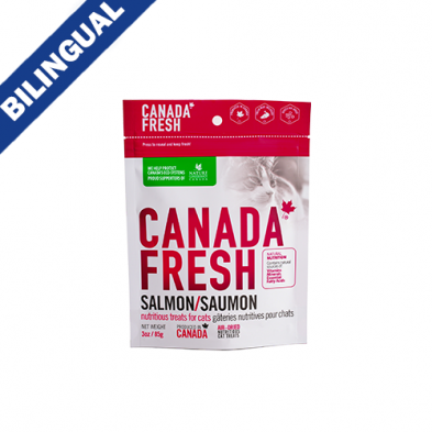 CANADA FRESH - Gâterie pour chat au saumon. Bêtes Gourmandes, boutique spécialisée alimentation, éducation et sports pour chiens à Québec.