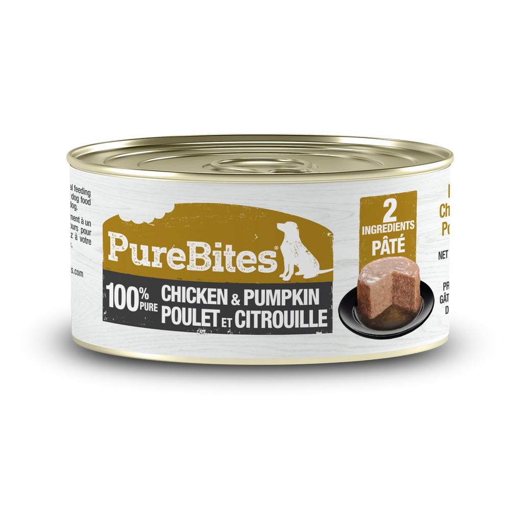 PUREBITES - Pâté protéines unique. Bêtes Gourmandes, boutique spécialisée en alimentation, éducation et sports attelés à Québec.