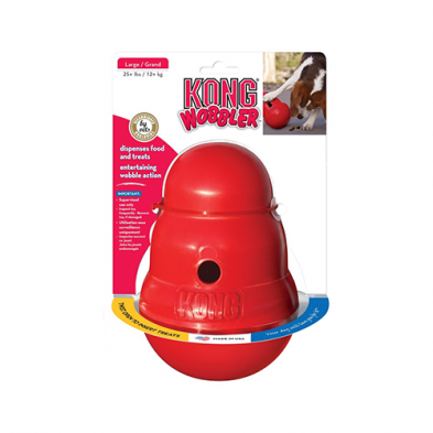 Kong- Wobbler Bêtes Gourmandes spécialiste en produits et nutrition pour chien et chat à Québec.